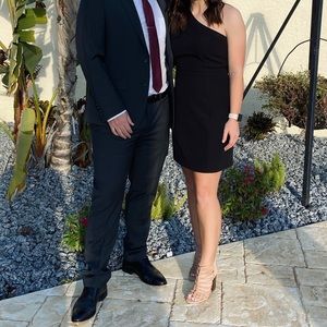 Dillard a black formal dress